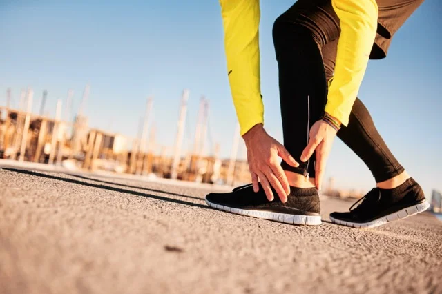 Aan de slag in het nieuwe jaar, voorkom shin splints