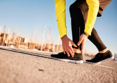 Aan de slag in het nieuwe jaar, voorkom shin splints